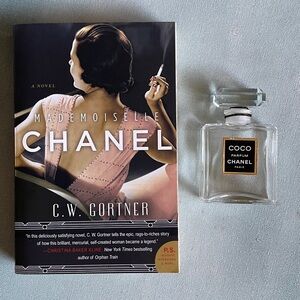 Authentic Coco Chanel Perfume Bottle 1.7 oz. + Mademoiselle Chanel Book